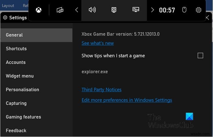 How to use the Xbox Game Bar in Windows 11