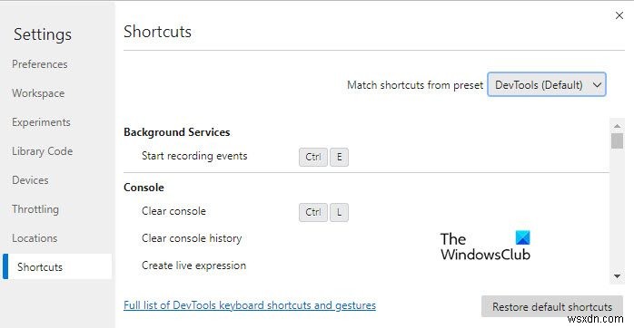 How to set Keyboard Shortcuts for Chrome or Edge Extensions