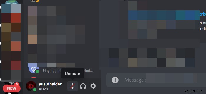 Can’t unmute Discord browser on Windows PC