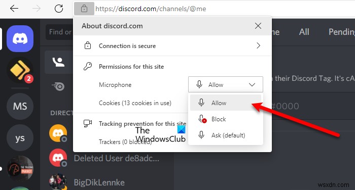 Can’t unmute Discord browser on Windows PC