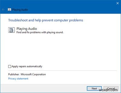 Windows Audio Service needs restart at login to get sound back