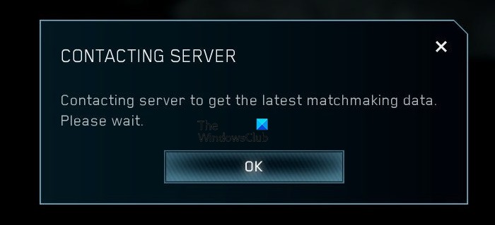Halo Master Chief Collection stuck on Contacting Server