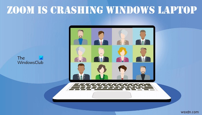 Zoom is crashing Windows laptop