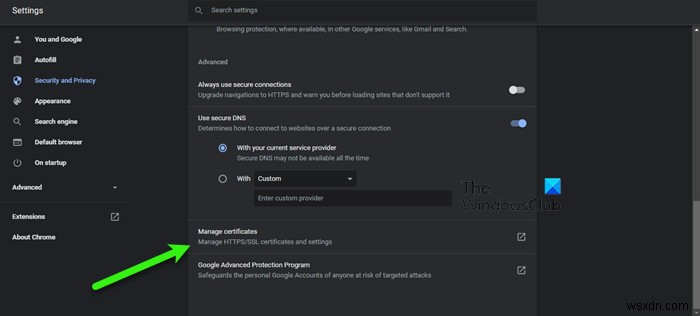 SSL_ERROR_HANDSHAKE_FAILURE_ALERT error [Fixed]
