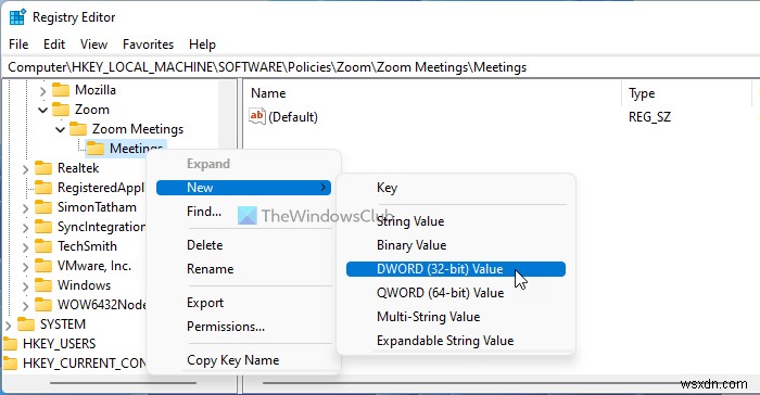 How to enable or disable Share to Zoom Rooms on Windows 11/10 