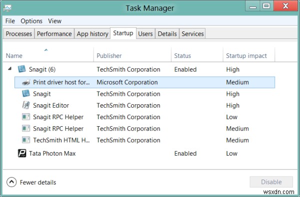 Disable Startup programs in Windows using Task Manager, WMIC, GPEDIT, Task Scheduler, MSCONFIG, Settings
