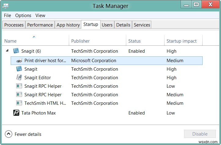 Disable Startup programs in Windows using Task Manager, WMIC, GPEDIT, Task Scheduler, MSCONFIG, Settings