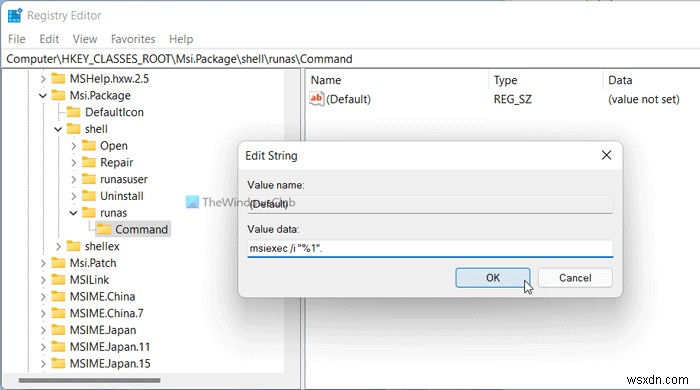 Run As Administrator option for MSI Files missing in Windows 11/10