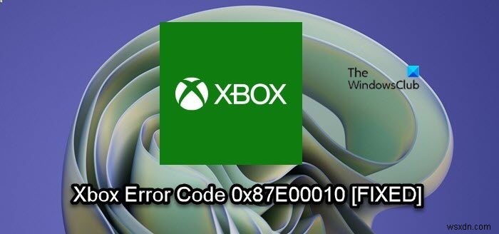Error 0x87E00010 while copying or moving game or app on Xbox or PC