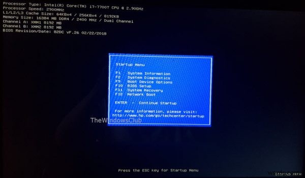 Windows 11/10 is stuck on loading some screen