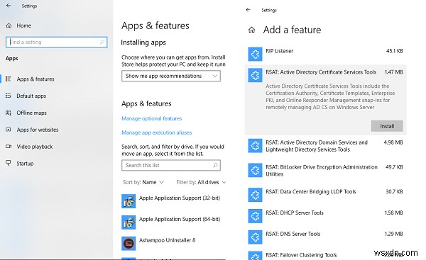 How to install Remote Server Administration Tools (RSAT) on Windows 11/10
