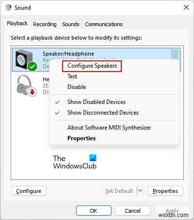 Audio device is disabled in Windows 11/10