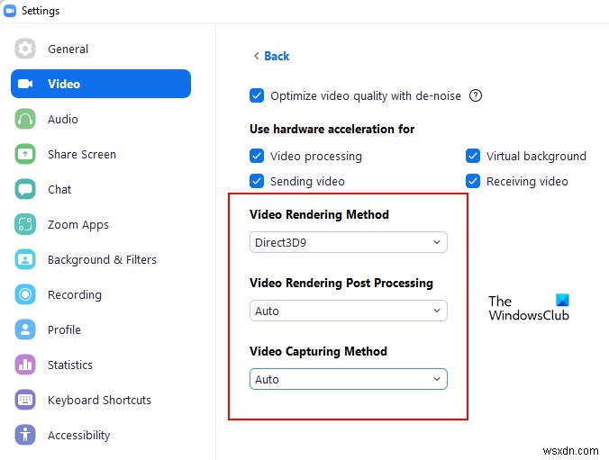 Zoom quits or crashes when someone shares screen on Windows PC