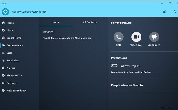 Things you can do with Alexa on Windows PC