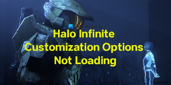 Fix Halo Infinite Customization Options not loading issue