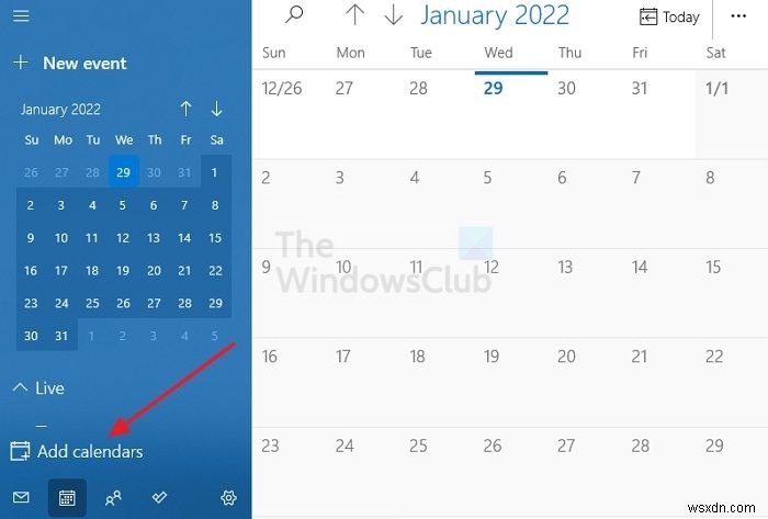 How to add National Holidays to Calendar App in Windows 11/10