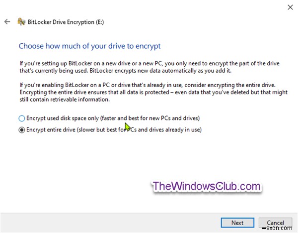 How to Enable or Disable BitLocker for encrypted Data Drives in Windows 11/10