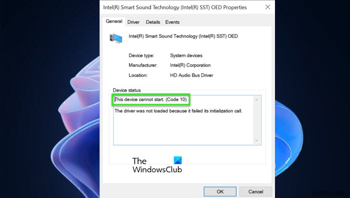 Fix Intel SST microphone not working on Windows 11/10