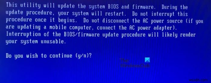 How to downgrade BIOS on Windows computer