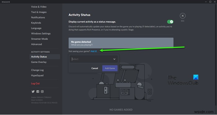 Discord Game Detection not working [Fixed]