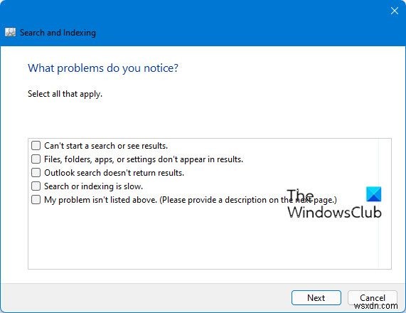 Search and Indexing Troubleshooter: Fix and Repair broken Search in Windows 11/10 easily