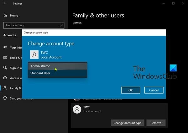How to create Local Administrator Account in Windows 11/10
