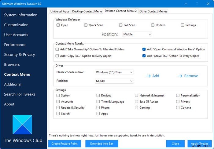 How to show or hide Pin to Quick access in context menu in Windows 11