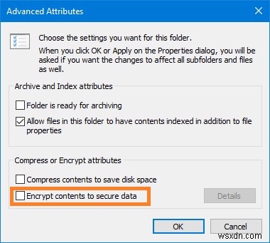 Do not automatically encrypt files moved to encrypted folders in Windows 11/10