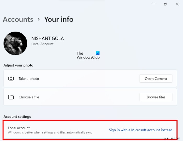 Remember my apps and preferences greyed out in Windows 11