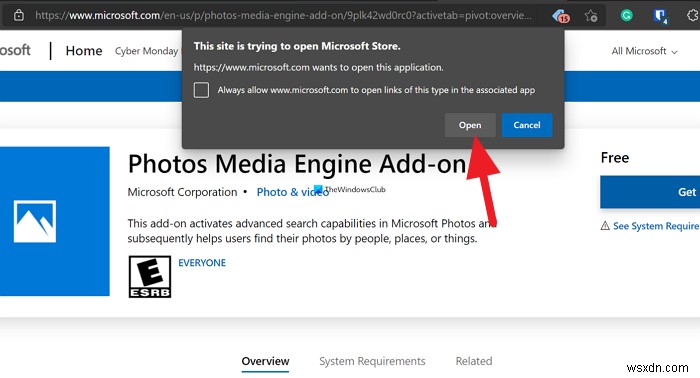 What is Photos Media Engine Add-on and how to install it on Windows 11/10