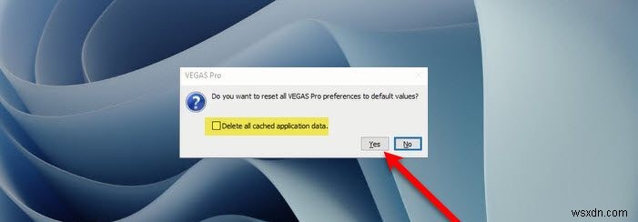 Sony Vegas keeps crashing or is not responding on Windows 11/10