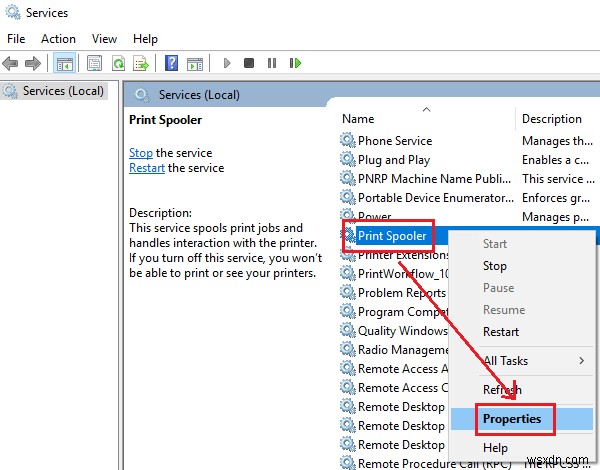 Windows can’t Add or Connect to printer, Local Print Spooler Service is not running