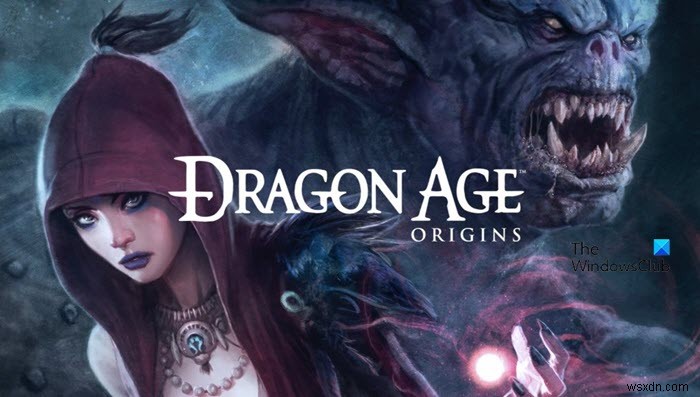 Dragon Age: Origins crashing on Windows PC