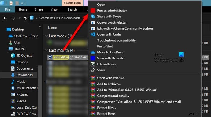 Fix Failed to Acquire the VirtualBox COM Object