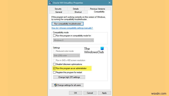 Fix Failed to Acquire the VirtualBox COM Object