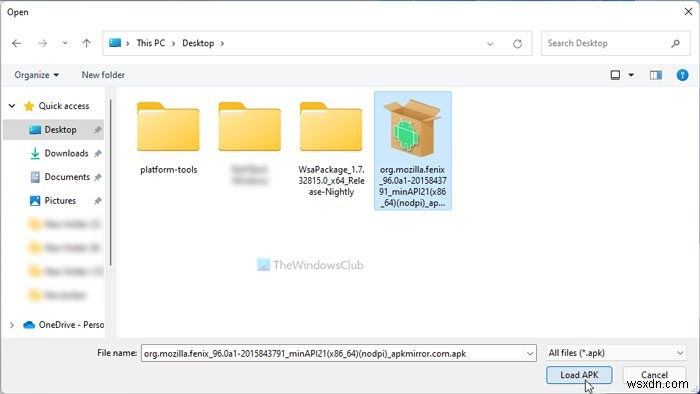 WSATools is an APK installer for Windows Subsystem for Android