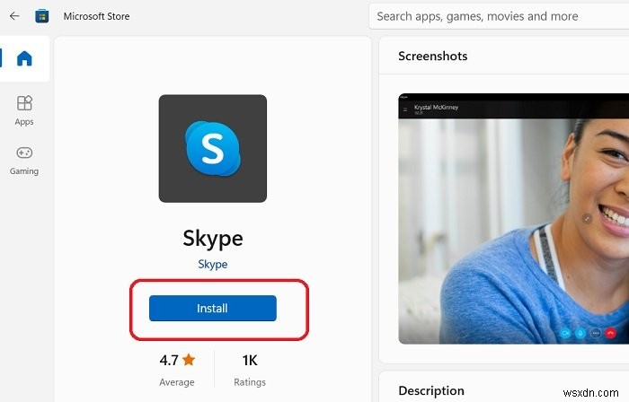 Skype installs every time I open it in Windows 11/10