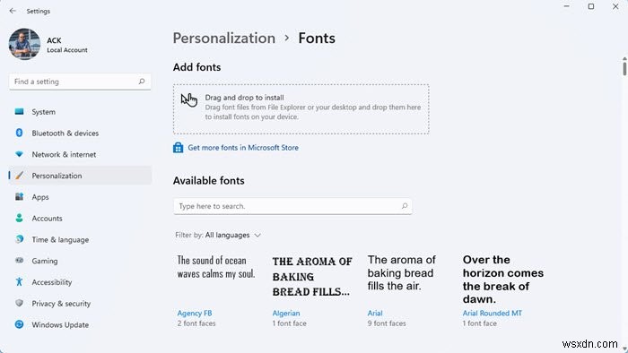 Windows 11 Personalization Settings will help you customize your PC