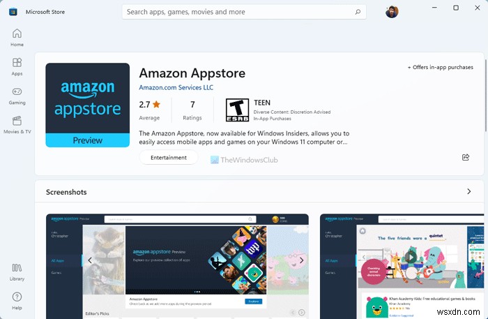How to Install Windows Subsystem for Android (WSA) on Windows 11