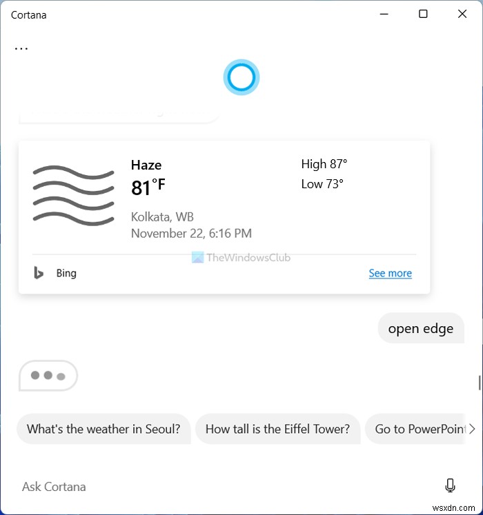 10 things you can do with Cortana on Windows 11/10