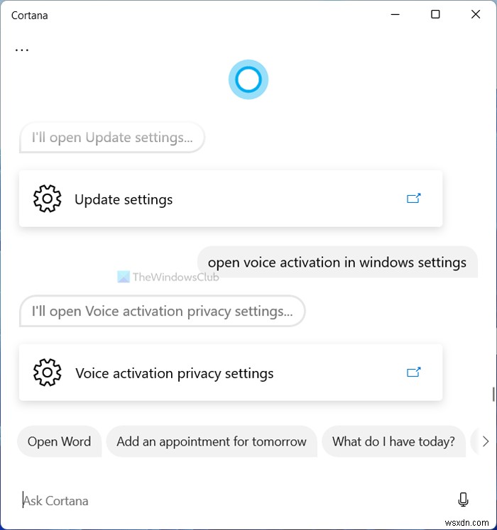 10 things you can do with Cortana on Windows 11/10