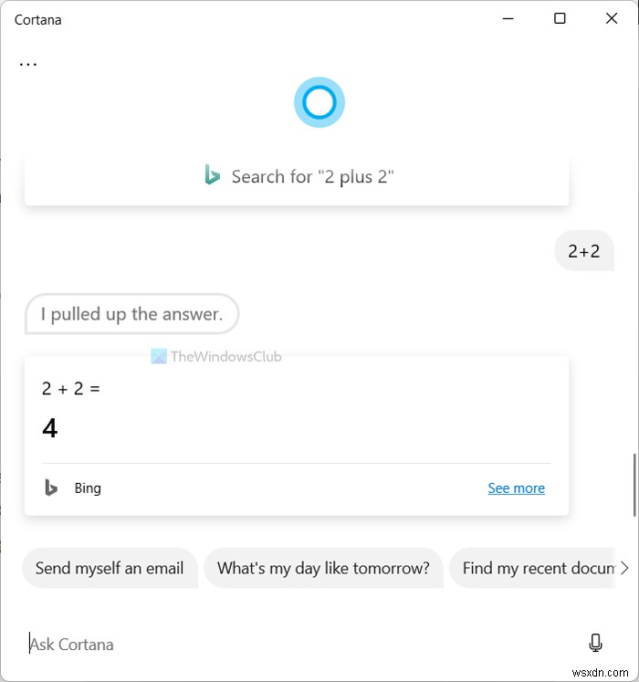 10 things you can do with Cortana on Windows 11/10