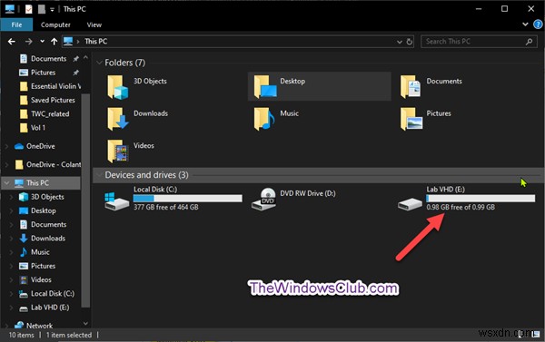 How to create and set up new VHD or VHDX File in Windows 11/10