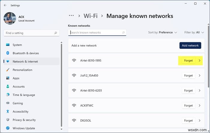 Fix Wireless Network Connection Error 0x00028002