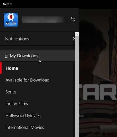 How to delete downloaded Netflix Offline Content from Windows 11/10