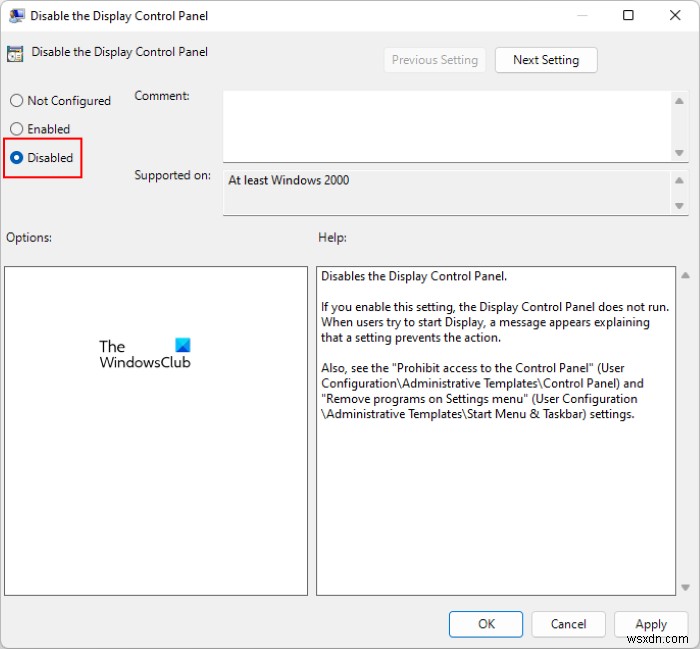 No Brightness slider in Windows 11
