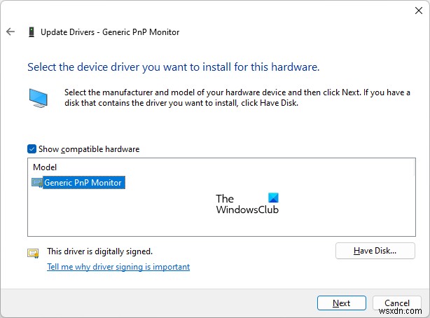 No Brightness slider in Windows 11