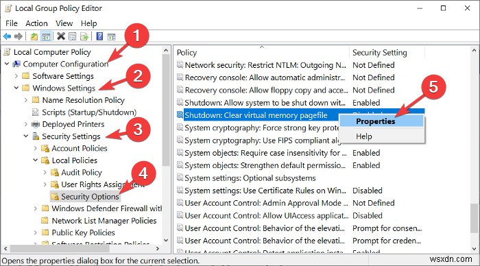 How to Back up, Move, or Delete PageFile.sys on shutdown in Windows 11/10