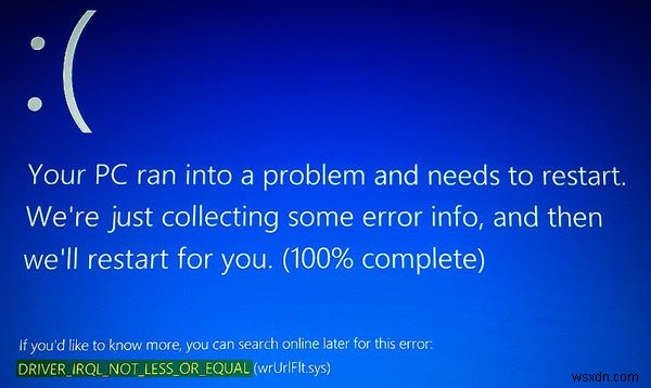 DRIVER IRQL NOT LESS OR EQUAL Stop Error 0x000000D1 after you enable iSCSI Initiator