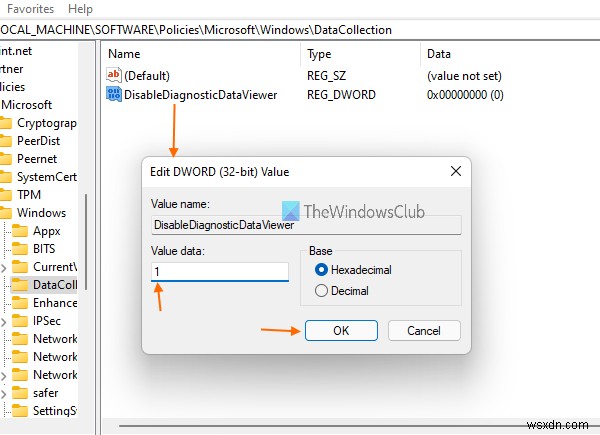 How to disable Diagnostic Data Viewer in Windows 11